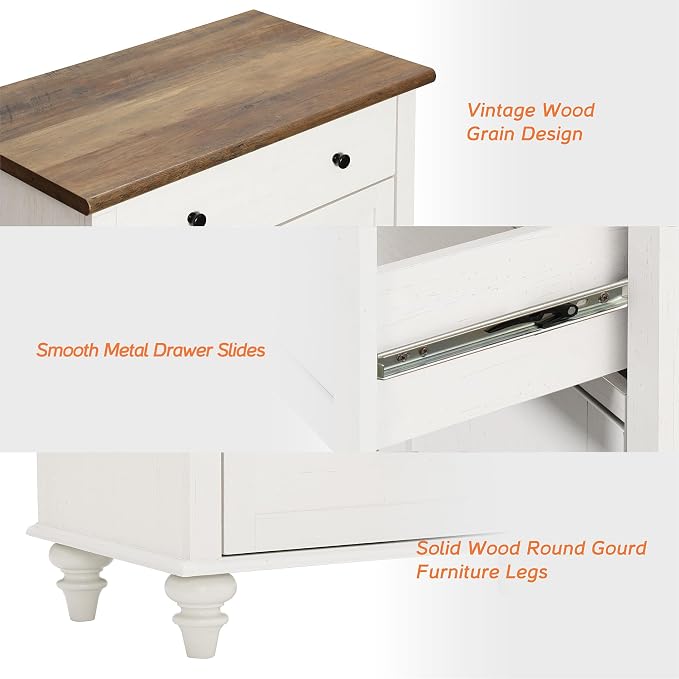 WAMAPT Buffet Cabinet with 8 Doors and 4 Drawers, Large Coffee Bar Table Wood - Image 4