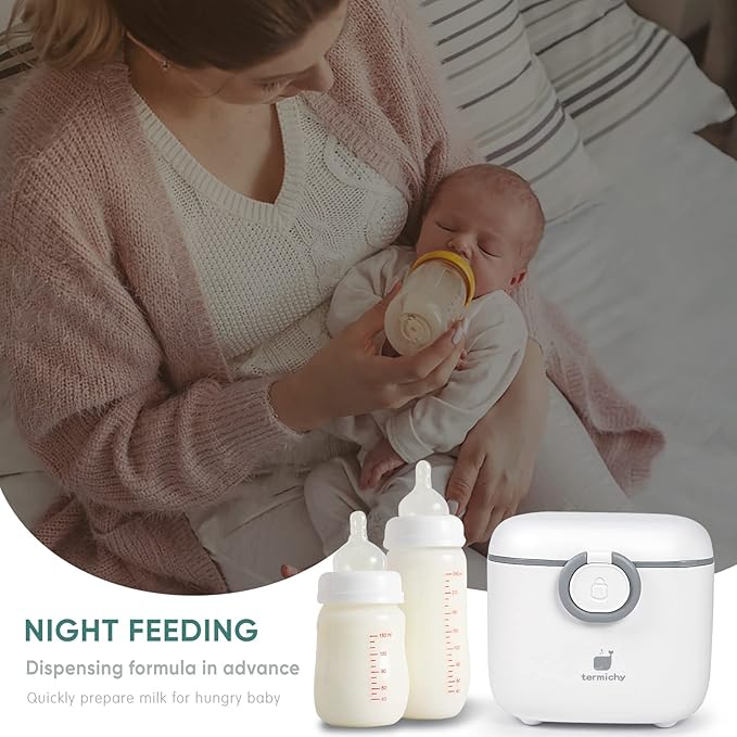 Termichy Milk-Powder Formula Dispenser Container: 14OZ Baby Formula Storage Container for Travel - Portable Formula Holder 400g