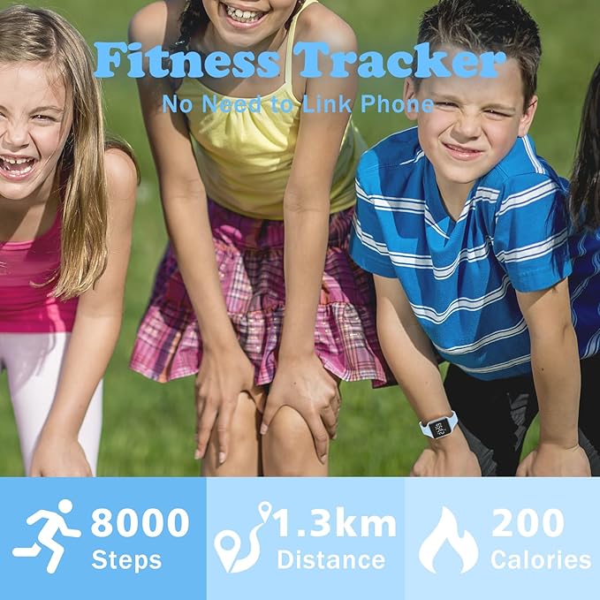 Kids Watches for Girls Boys Digital Sport Watch with Step Counter Pedometer Vibration Alarm Clock, No App Waterproof Fitness Tracker Kids Watch Boys Girls Teens Students Ages 5-16