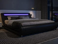 Allewie Queen Size LED Platform Bed Frame by Allewie