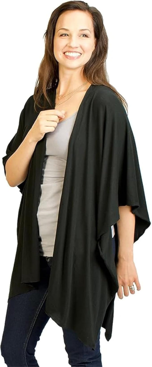 Bamboobies Breastfeeding Shawl - Nursing Cover for Breastfeeding - Ultra-soft