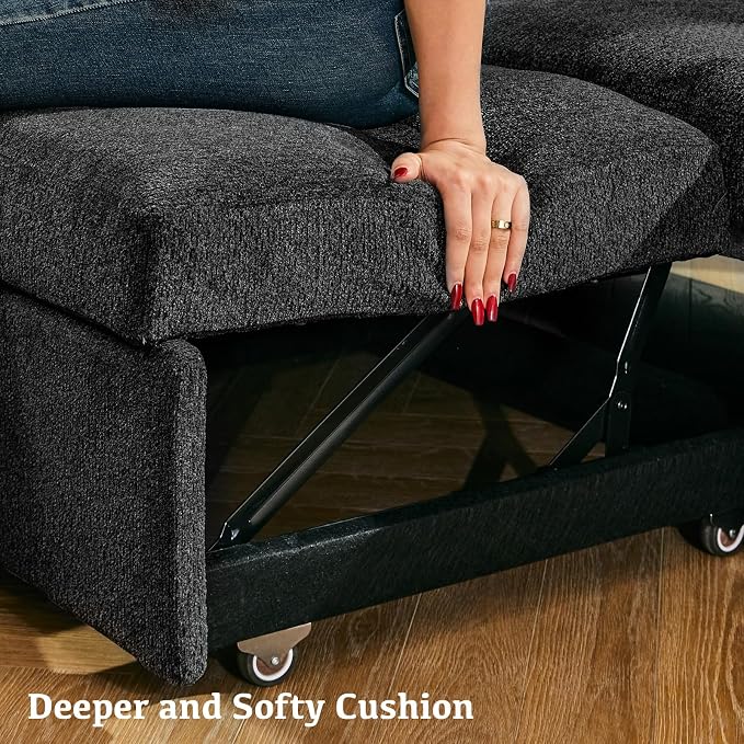 Belffin Modular Sectional Sleeper Sofa Bed - Image 4