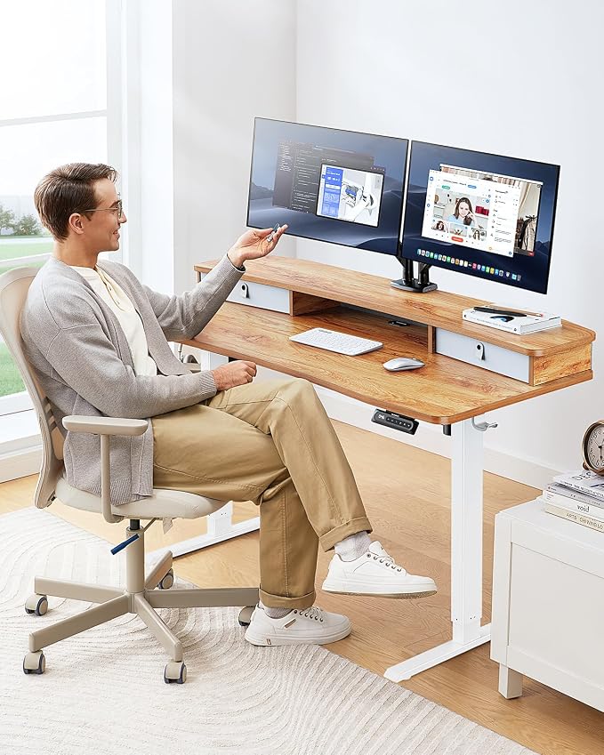 HUANUO 60″ x 30″ Electric Standing Desk - Image 2