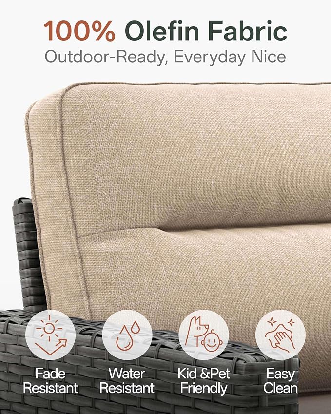 Luxury 5-Piece Patio Furniture Set - Image 5