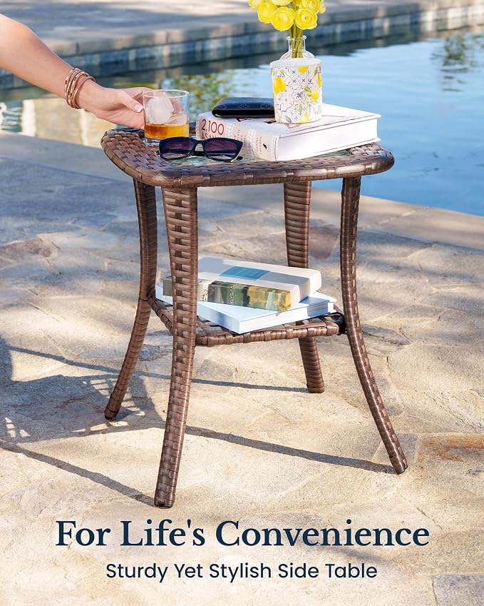 HILLGA 8-Piece Luxury Patio Furniture Set - Image 11