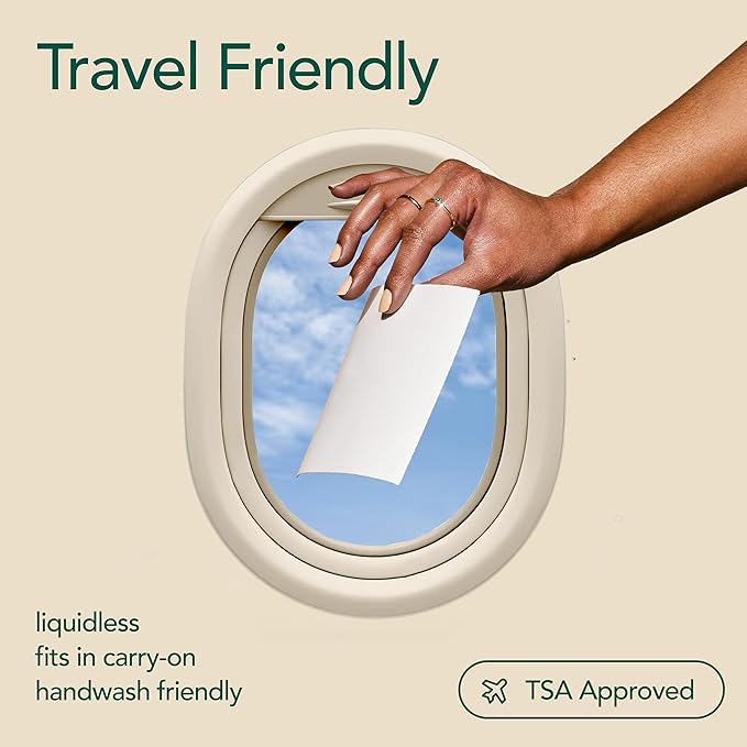 Kind Laundry Detergent Sheets with Stain-Fighting Enzymes - Plant Powered Eco-Friendly Laundry Soap Sheets - Home or Travel Laundry Detergent Fragrance Free, 60 Loads (Mom's Choice Award Winner)