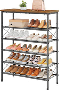 Tajsoon 6 Tier Free Standing Shoe Rack by Tajsoon