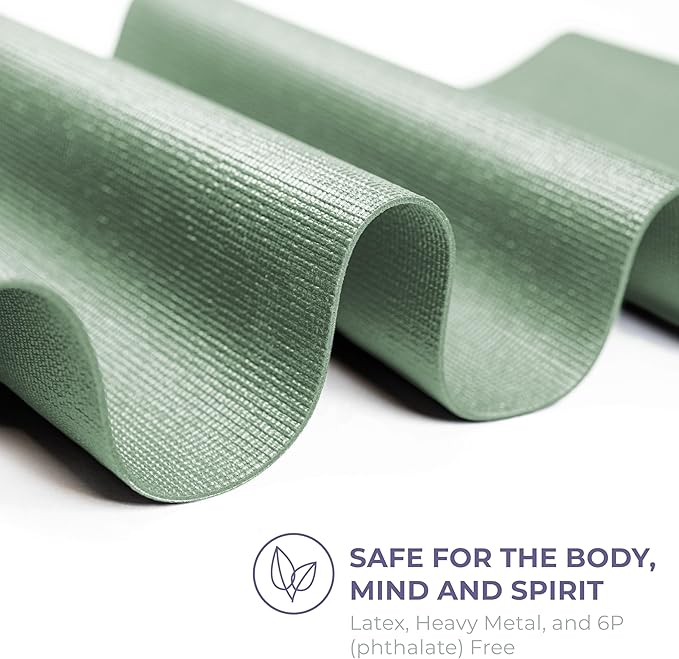 Sunshine Yoga Voyage Yoga Mat, 10 Pack, 72" x 24" Professional Studio and Gym Bulk Yoga Mats, 5mm Thick, Durable, Anti-Tear, Non Slip Fitness and Exercise Mats