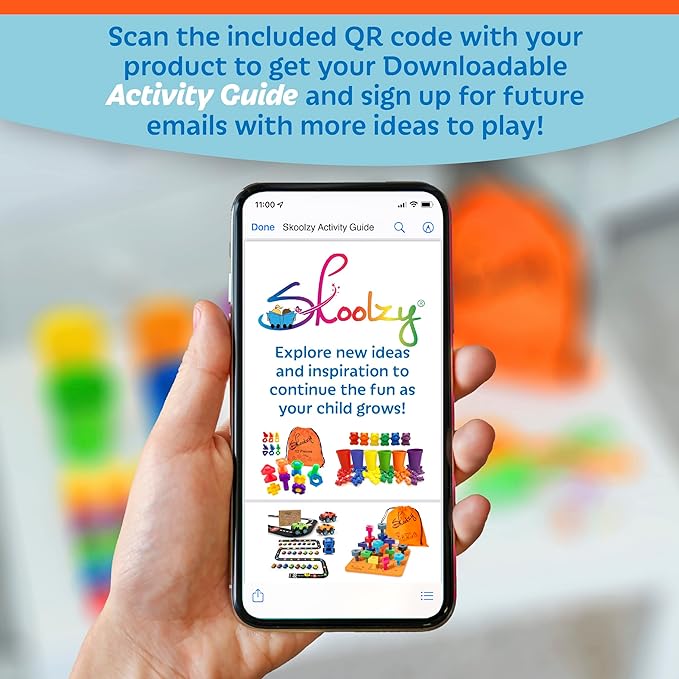 Skoolzy 60 pcs Rainbow Counting Bears 5 pk - Teddy Bear Bounters with 6 Color Sorting Cups, Math Games Dice Toy, Montessori Tong & 2 Storage Bags - Counting & Color Recognition Toys for Age 3+