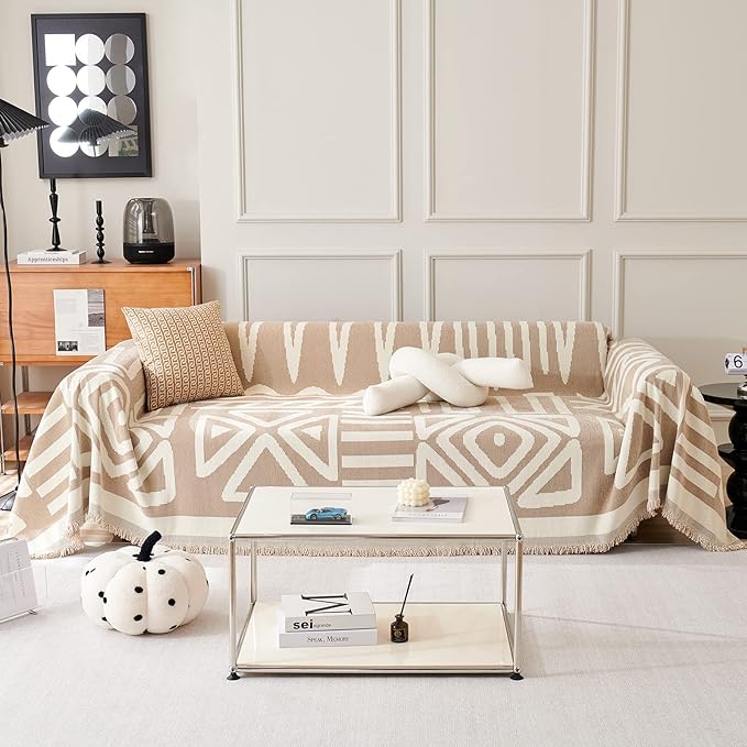 VClife Boho Couch Cover, Washable Sofa Cover - Image 2