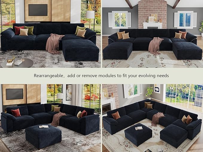 EASE MOOSE Modern Loveseat Sofa - Image 5
