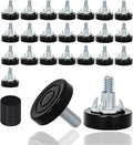 24 PCS M8 Thread Furniture Feet Levelers, Furniture Leveling Feet by Eunenete