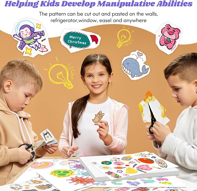 Marker Paper 9" x 12", 50 Sheets 73lb/120gsm Alcohol Marker Paper, Smooth Painting Coloring Loose Drawing Paper, Art Supplies for Kids Adults Teacher Marker Pad Sketchbook, Classroom Must Have