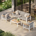 Aluminum Outdoor Patio Furniture Set by Oasbira