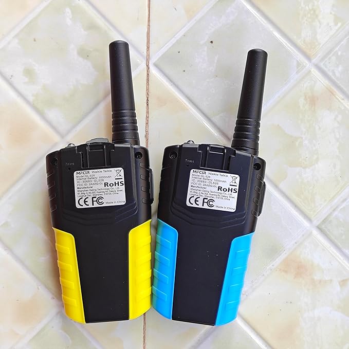 Walkie Talkies for Kids Rechargeable 2 Pack,3 Miles Long Range 22 Channels 2 Way Radio Mini Kid Wakey takey,Birthday, Toys for Age 3-12 Year Old Boys Girls