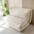 MAXYOYO Folding Sofa Bed, Extra Thick and Long Floor Sofa Convertible Sleeper by MAXYOYO