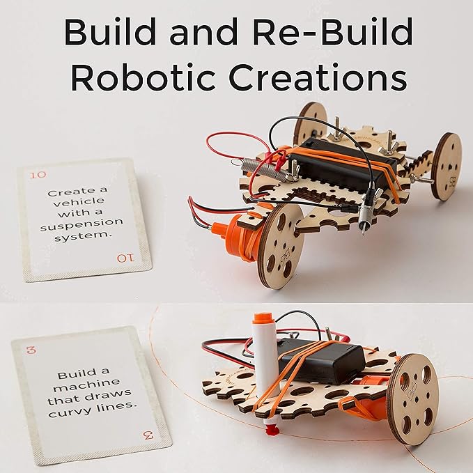 Light Blast Bundle | Electric Motors Catalyst STEM Kit & Light Pack | Learn Electronics, Science for Kids 8+