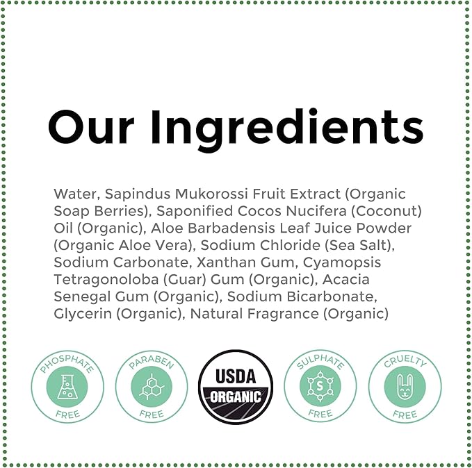 Rebel Green Laundry Detergent, Organic and Sulfate Free Hypoallergenic Laundry Soap, Pink Likal Scent, 64 Load Bottle