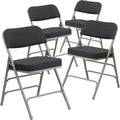 Flash Furniture HERCULES Series Premium Curved Triple Braced & Double Hinged by FlashFurniture