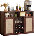 Lerliuo Rattan Wine Cabinet by Lerliuo