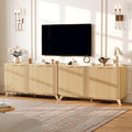 VINGLI Modern TV Stands for 65 inch tvs, Mid Century TV Stand by VINGLI