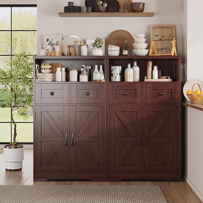 Dark Brown Storage Cabinet - Image 5