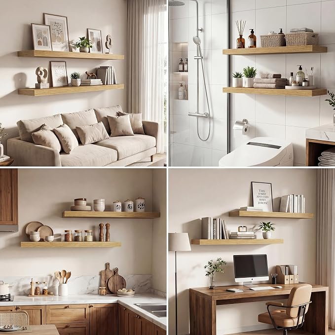 Dreamland 32 Inches Floating Shelves - Image 7