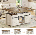 SEDETA Lift Top Coffee Table, 4 in 1 Multi-Function Convertible Coffee Tables by SEDETA