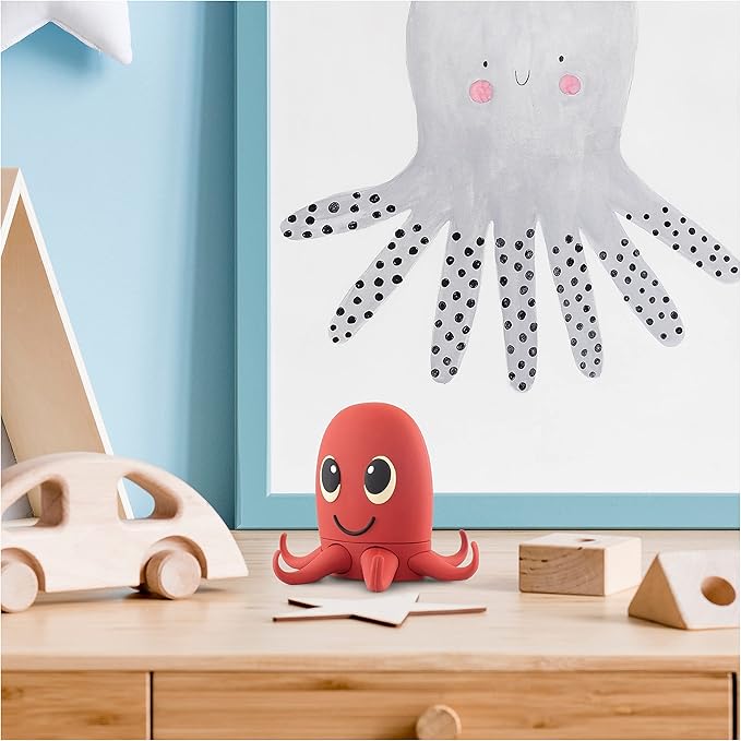 Octopus Bluetooth Wireless Speaker - Bluetooth Speaker for Kids - Portable Bluetooth Speaker in Many Fun Designs - Compatible with iPhone and Android Devices