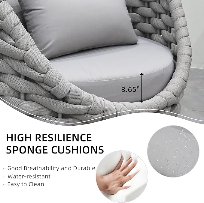 TWT 3 Piece Patio Furniture Set - Image 3