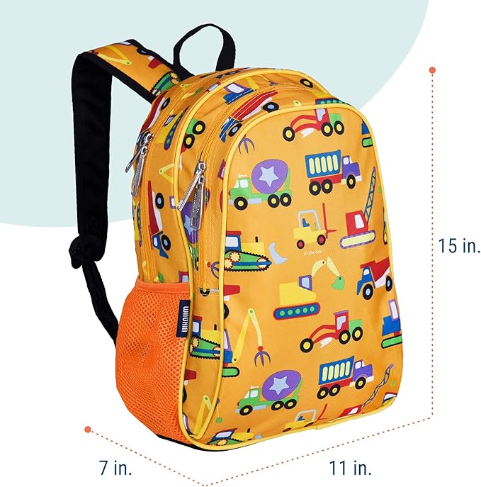 Wildkin 15-inch Kids Backpack – Durable, Padded, Adjustable for School & Travel - Under Construction