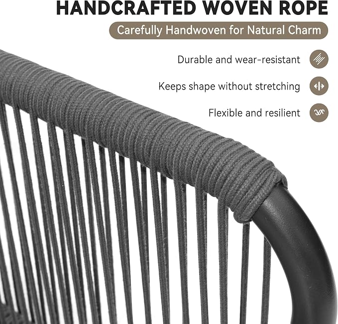 Crestlive Products Outdoor Patio Furniture Set, 4 Seater Modular Oversized - Image 5