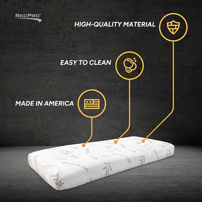 RecPro RV Bunk Bed Mattress Memory Foam Mattress 6" Gel Infused w/Bamboo - Image 5