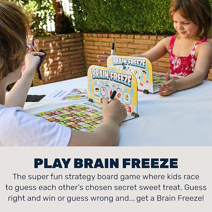 Brain Freeze™ Board Game – Fun Memory Game for Kids & Families, Educational Toys & Learning Game, Logic & Deduction Challenge, Ages 5+