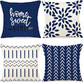 YCOLL Pillow Covers 18x18 Set of 4, Modern Sofa Throw Pillow Cover, Decorative by PillowCoversExpert