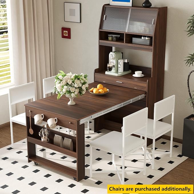 RuiSiSi Space Saving Folding Dining Table - Image 5