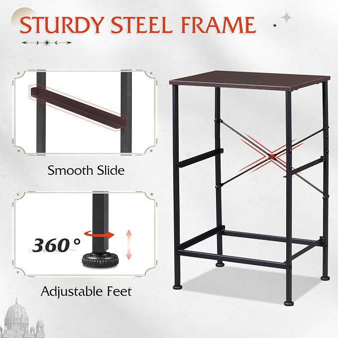 WLIVE Night Stand, Small Dresser - Image 7