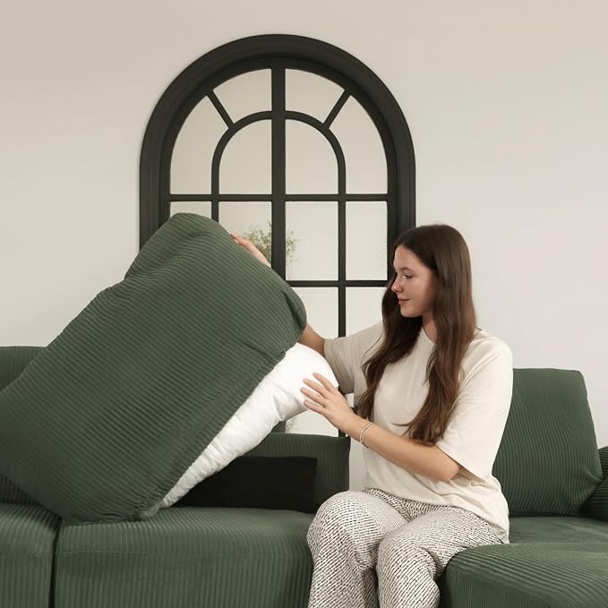 EASE MOOSE Oversized Sectional Modular Sofa, Large L Shape Sectional Couch Wide - Image 5