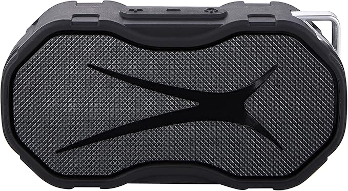 Altec Lansing Baby Boom XL - Waterproof Bluetooth Speaker, Wireless & Portable for Travel & Outdoor Use, Deep Bass & Loud Sound, 1 Pack, Black