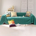VClife Couch Cover for Dog, XXL Couch Cover for Sectionals, Boho Chic Teal Sofa by VCLIFE