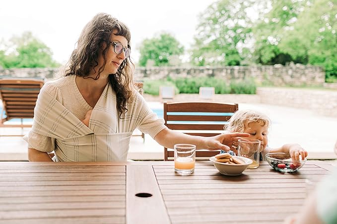 Boba Baby Wrap Carrier – Original Baby Sling Carrier for Newborns (7–35 lbs), Soft, Secure, Hands-Free & Ergonomic, Ideal for Comfortable Bonding, New Parents (Serenity Riviera)