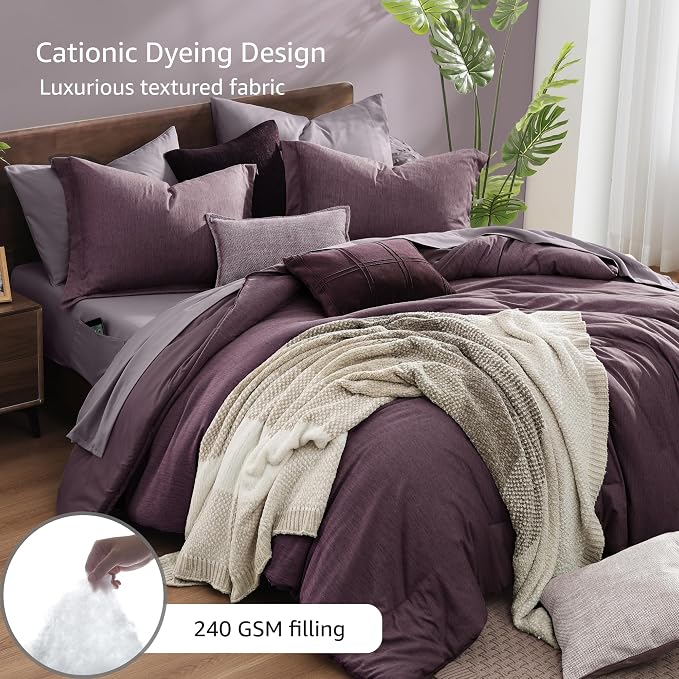 Monbix Queen Comforter Set - Image 3