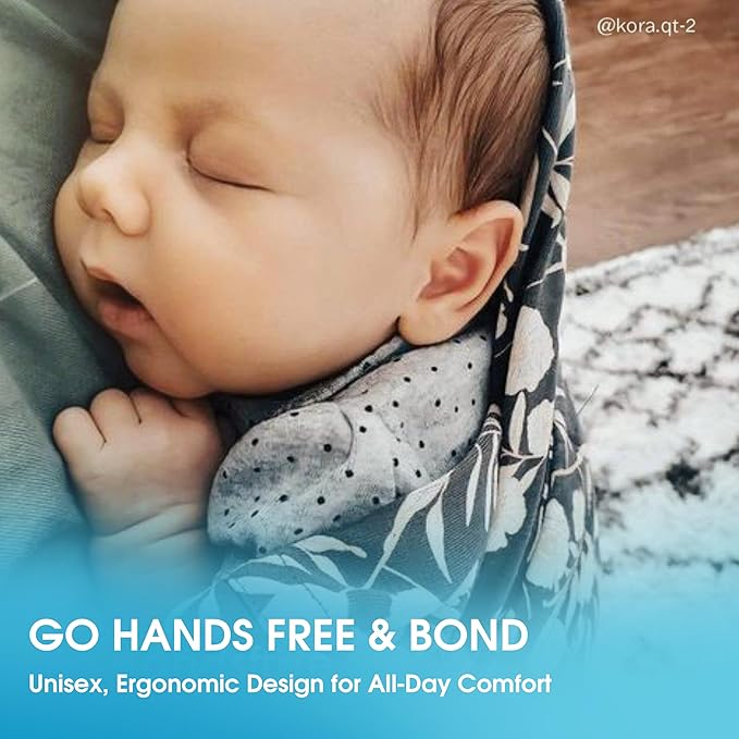 Small-Petite Original Baby K'tan Baby Carrier: #1 Easy Pre-Wrapped, Soft, Slip-On, No Rings, No Buckles | 5 in 1 Baby Sling Gift | Infant Wrap for Newborn to Toddler up to 35lb Women 2-4, Men up to 36