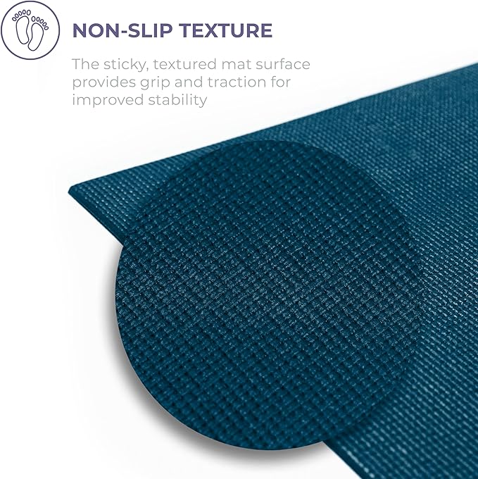 Sunshine Yoga Voyage Yoga Mat, 10 Pack, 72" x 24" Professional Studio and Gym Bulk Yoga Mats, 5mm Thick, Durable, Anti-Tear, Non Slip Fitness and Exercise Mats