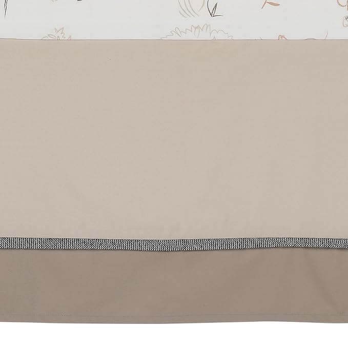 Lambs & Ivy Treetop Fox Woodland Tree Nursery 3-Piece Baby Crib Bedding Set