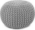 REDEARTH · Round Boho Pouf Ottoman by REDEARTH
