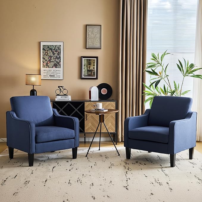 VINGLI Mid century Modern Accent Chair, Waiting Room - Image 10