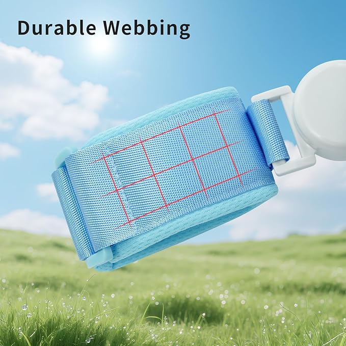 Safety Anti Lost Wrist Link for Kids with Key Lock, Reflective Child Walking Harness, Kid Wrist Leash Autism Safe Bracelet for Boys & Girls Toddlers Leash for Supermarket Amusement Park Zoo Travel