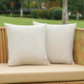 NiNi ALL Pack of 2 Decorative Outdoor Waterproof Pillow Covers Square Garden by NiNiALL