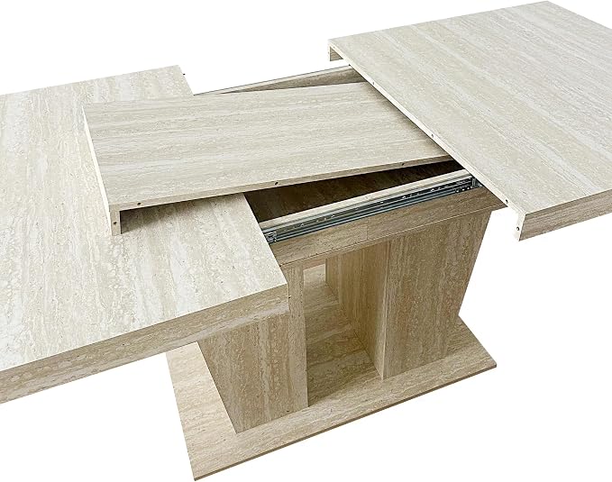 Henf 5 Pieces Extendable Dining Table Set - Image 9